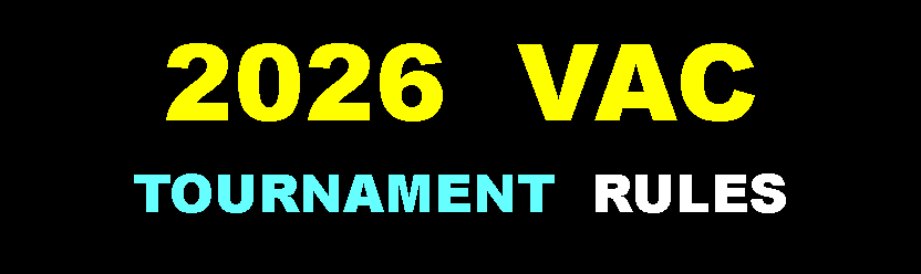 Text Box: 2026  VAC TOURNAMENT  RULES
